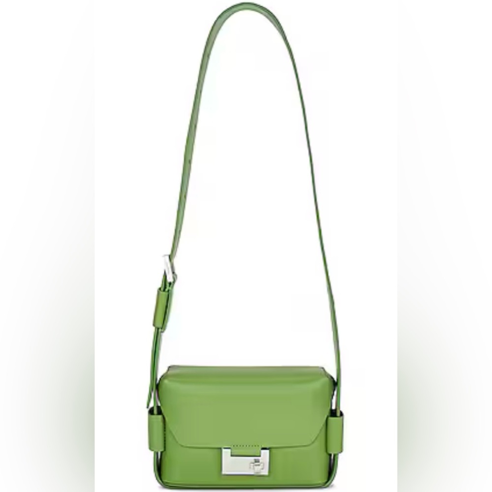 All Saints Green Frankie Crossbody Bag